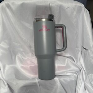 Stanley Matte Grey Rock Pink H2.0 Quencher Flowstate 40oz Tumbler